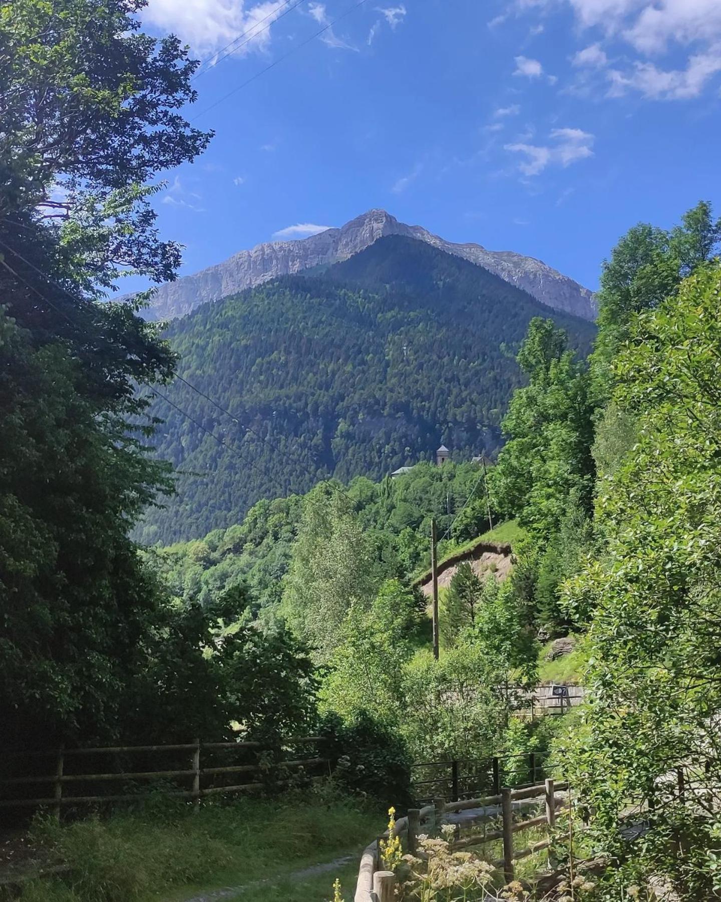 Hostal Los Valles Bielsa Buitenkant foto